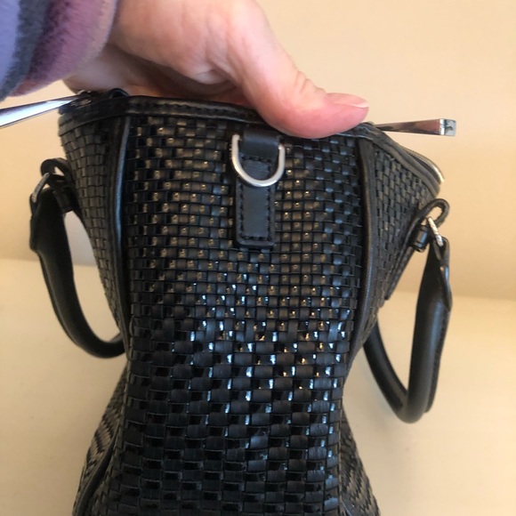 Tory Burch Robinson woven small tote - Picture 10 of 16